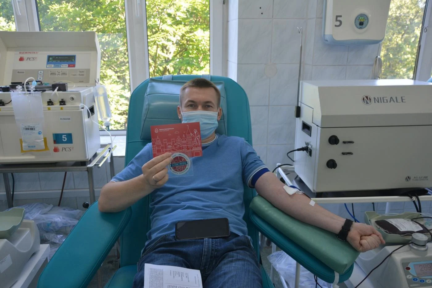 Состоится выездной день донора