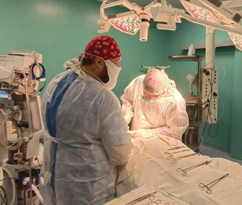 В Онкологическом центре Калининградской области прошла первая операция по профилю «опухоли головы и шеи»