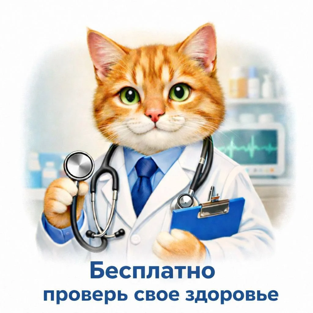 Бесплатно проверь свое здоровье