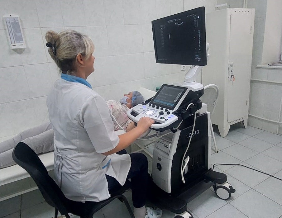 Более трехсот пятидесяти исследований проведены на двух новых аппаратах УЗИ в Межрайонной больнице № 1